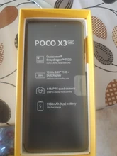 POCO-teléfono inteligente X3 nfc, versión Global, Snapdragon 732g, pantalla táctil FHD de 6,67 pulgadas, cámara cuádruple ia de 64MP, batería de 5160mAh, 33W, 3,5mm