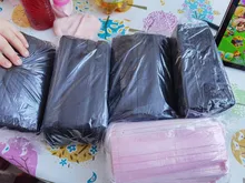 10-200 Uds desechable máscara no tejió Mascarillas 3 capa de máscara de filtro boca cara máscara de polvo de clavo máscara máscaras