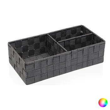 

Box with compartments Textile (17 x 10 x 35 cm)