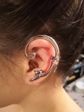 Bonitos pendientes de gato con Clip, pendientes de presión para mujer, Orecchini, pendientes para envolver, pendientes, boucle doreille Clip 2E280