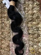 Beaudiva-extensiones de pelo ondulado brasileño con Frontal, extensiones de cabello humano de 34 y 36 pulgadas con cierre Frontal de malla