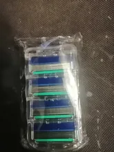 Gillette-Cuchillas de afeitar para hombre Fusion, 5 capas, cuchillas de seguridad, acero inoxidable, cuidado de la cara, 4 unidades