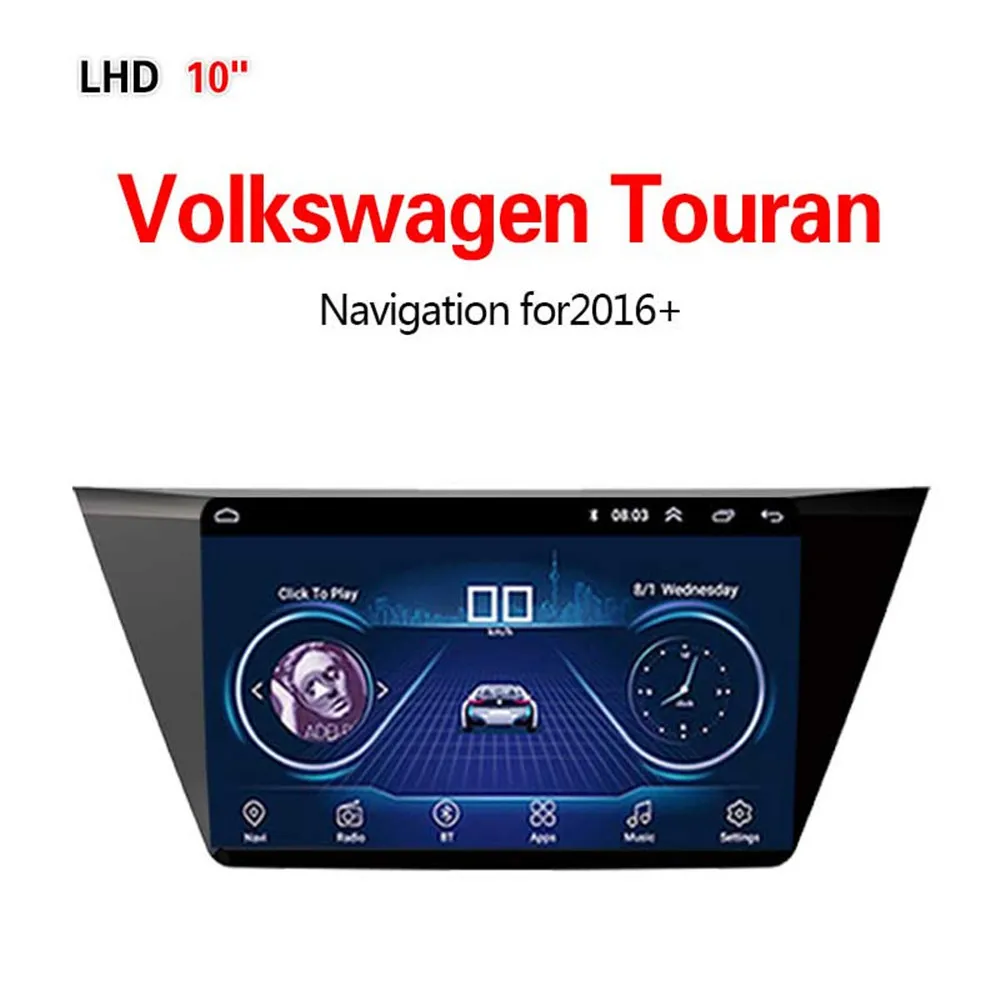 Lionet gps навигация для автомобиля Volkswagen Touran+ 10,1 дюймов LV1004Y - Размер экрана, дюймов: WIFI 1G16G