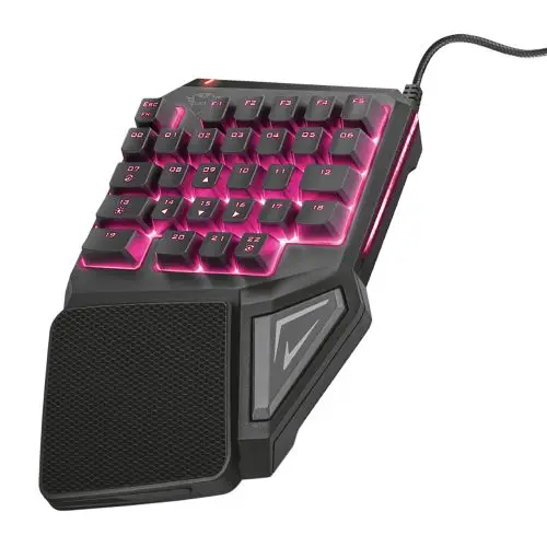 Игровая дополнительная клавиатура Trust 22881 GXT 888 ASSA