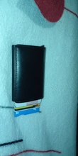 Cartera inteligente de aluminio para hombre y mujer, porta tarjetas Rfid, Mini billetera de Metal para tarjetas de crédito y negocios, 2021