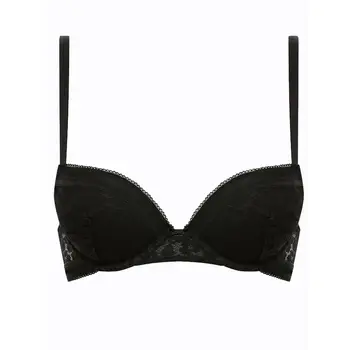 

DIM, Sujetador Push Up Encaje, 87% Poliamida 13% Elastano, de la mejor calidad y comfort.