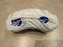 COPOZZ-Gafas de esquí con funda y lente amarilla, lentes de esquí esféricas antivaho, para esquiar, para hombre y mujer, gafas de nieve + lente + caja