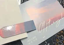 Mr.Paper-8 diseños, 1 unidad/bolsa Ins Style, sol, luna, estrella, Series, Arte Creativo, Cuenta de mano, decoración artesanal, marcapáginas, carpeta de libros de Metal