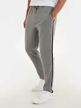 

Slim Fit Striped Pants