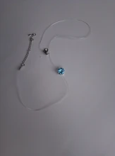 Joyería con colgante de diamantes de imitación de líneas finas transparentes para mujer, Gargantilla Simple, Collar, Bisutería