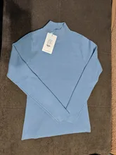 Cashmere Sweater Turtleneck Long-Sleeve Winter Pullovers Knitted Basic WOTWOY Autumn