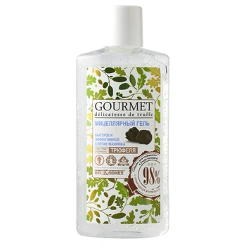 

Micellar gel fast and effective removal of makeup extract black truffle gourmet belkosmex