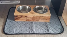 Esterilla para pañales de perro mascota, absorbente y resistente al agua, almohadilla lavable para orinar, pañales reutilizables para cachorros, esterilla de entrenamiento para perros