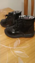 Zapatos de piel sintética para niños, botas a prueba de agua, botas de nieve para niños y niñas, botas de goma, a la moda Zapatillas de deporte, novedad de invierno de 2021