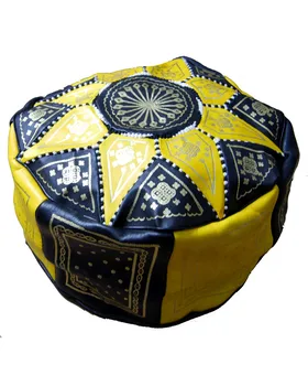 

Pouf Moroccan Morocco Genuine Leather Eastern Ethnic Footrest 2806191203