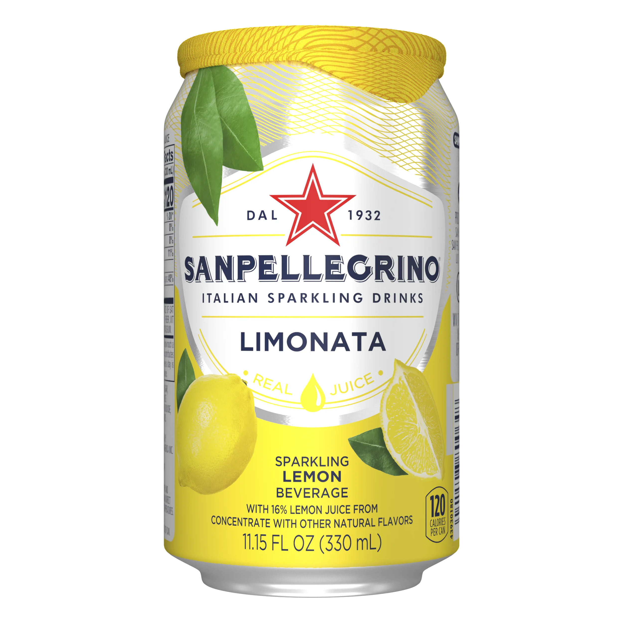 Напиток сокосодержащий San Pellegrino со вкусом лимона 0 33 л а/б по 6шт|Соки| |