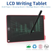 1" дюймовый Портативный ЖК-дисплей планшет для письма Цифровой Планшет для рисования почерк колодки электронный планшет ультра-тонкий графический планшет