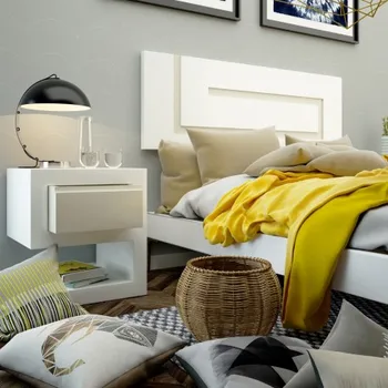 

Set bedside tables and headboard lacquered model 9E6A