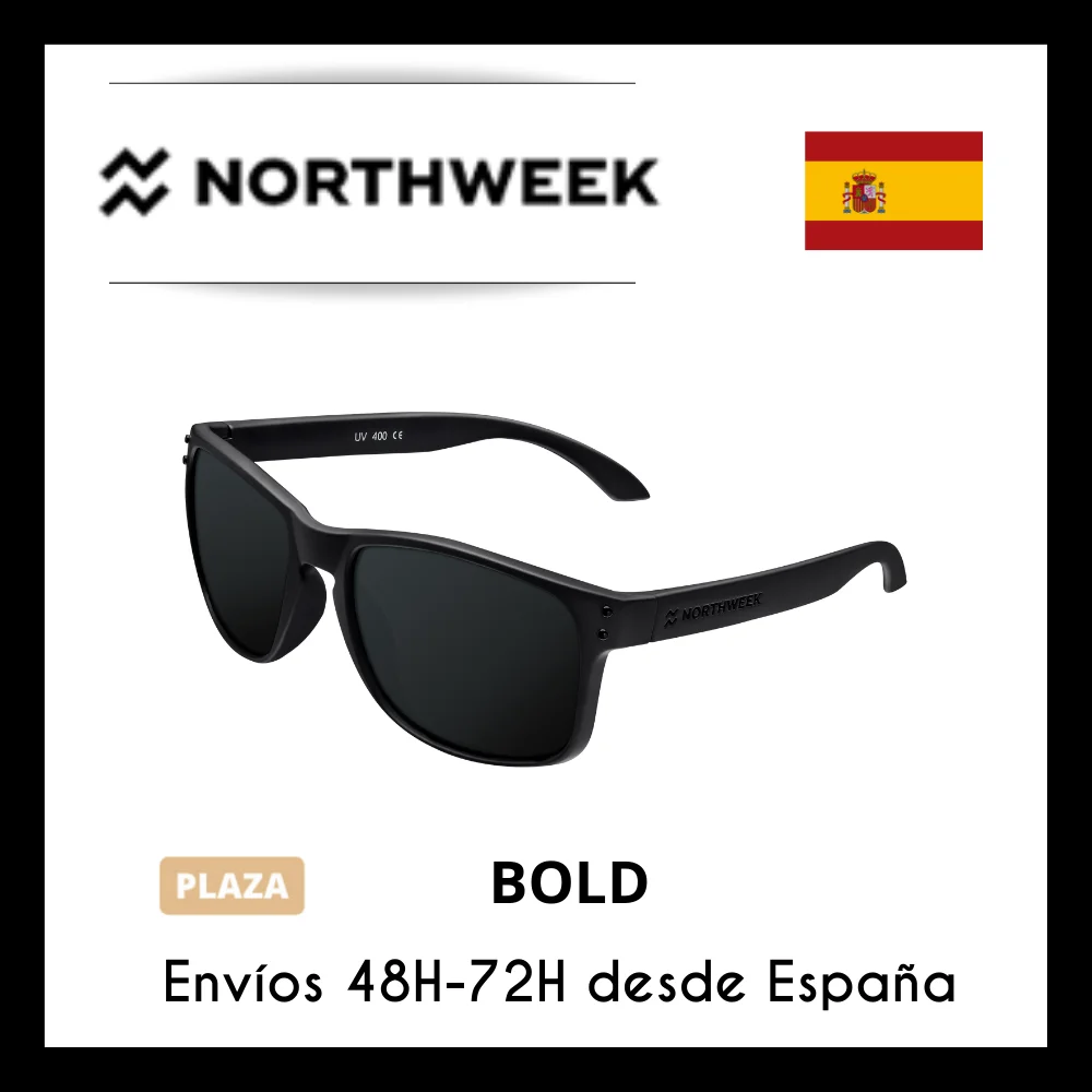 NORTHWEEK ALL BLACK. Gafas de lente NEGRA. Gafas de sol polarizadas para hombre y Gafas sol de moda de calidad, diseños y actuales. Envío desde España| | - AliExpress