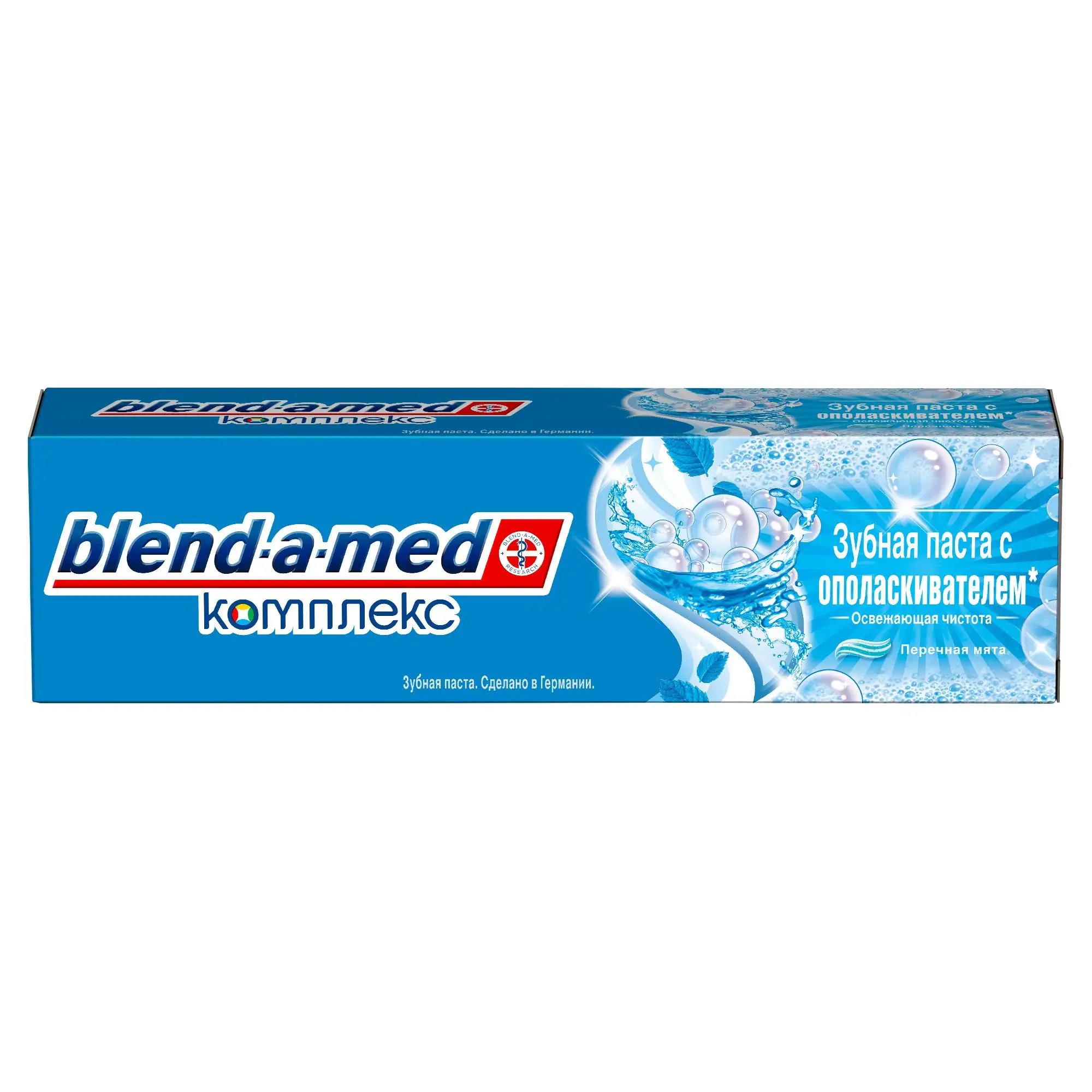 Зубная паста Blend-a-med Комплекс С ополаскивателем, Освежающая чистота, 100 мл