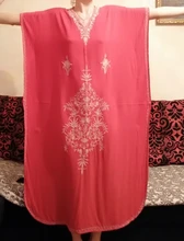 Swimwear Cover Ups Maxi-Dress Bathing-Suit Kaftan Beach Plus-Size Cotton Salida-De-Playa