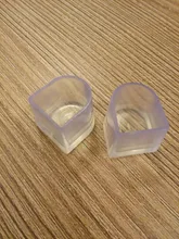 Cubiertas de tacón alto antideslizantes para tacones de aguja estilo latino, cubiertas de baile, Kit de cuidado de zapatos, Protectores de silicona para tacón alto, WJ068