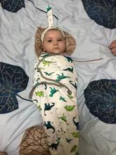 Manta y gorro con envoltura de capullo para recién nacido, bolso de pañales de algodón, saco de dormir estilo sobre para bebé, ropa de cama