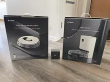 código promo(-25€): TECHMANIA25. ROIDMI EVE Plus-Robot aspirador con fregona de recolección de polvo inteligente, compatible con Mi Control de la aplicación en casa, asistente de Google, Alexa