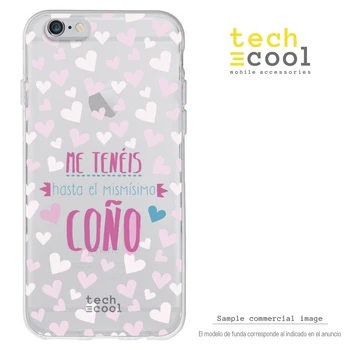 

FunnyTech®Stand case for Huawei P Smart Silicone Z/Y9 Prime 2019 L Frase Gamberra transparent