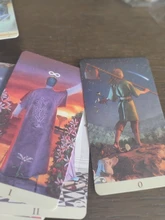 Cartas de Tarot y guía, juego de adivinación del destino, cubierta para fiesta, vacaciones, juegos de mesa