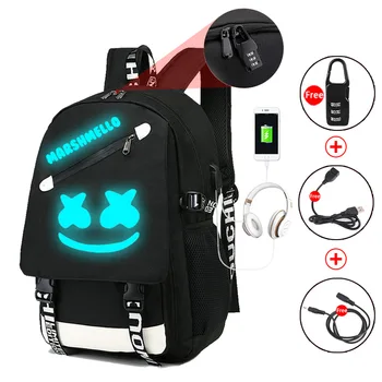 

Fortress Night Lens Backpack Student Bag Casual Bag USB Bag
