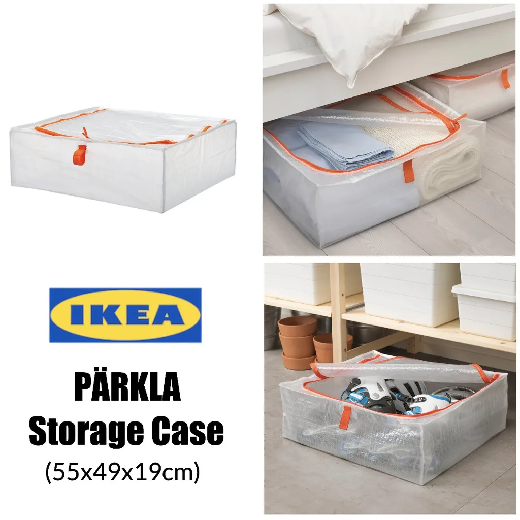 Матрас на молнии IKEA Parkla 55x49x19 простыни шесть подушек пододеяльник коробка для