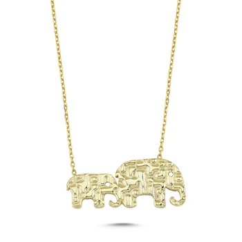 

KUTAYDAN Elephant Pendant 925 Sterling Silver