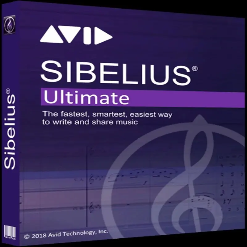 Avid-Avid Sibelius Ultimate 2019,5, construcción 1469, activación completa, Avid Sibelius Ultimate 2019,5, construcción 1469