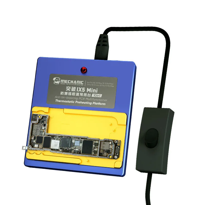 Многослойная материнская плата MECHANIC IX5 MINI 10 в 1 обогревательная станция для iPhone