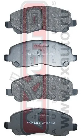Колодки Тормозные Дисковые Передние AKYOTO арт. AKD-1262