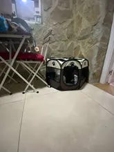 Caseta portátil de exteriores para mascotas, casa para perros, gatos grandes y pequeños, corral de juego plegable para interiores, jaula para sala de partos