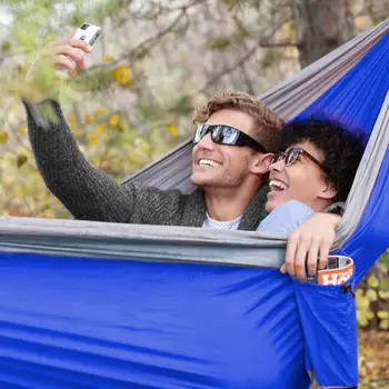 

Coghlans Double Personality Parachute Hammock (Blue)