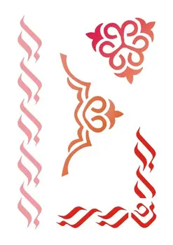 

Stencil on adhesive basis, art. OTR (05 illusion)