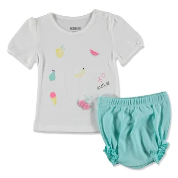 

ebebek HelloBaby Summer Baby Sweet Fruits T-shirt Short Set