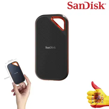 

SanDisk Extreme Pro - Portable 500 GB SSD and up to 1050 MB/s with USB-C, robust and water resistant design