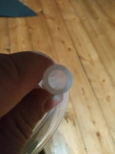 Manguera de goma de silicona transparente de grado alimenticio, de 1 metro, 7, 8, 9, 12 y 14 mm de diámetro de tubo Flexible de silicona