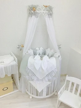 

Комплект в кроватку 7в1 "Верона 2" Комплекты в круглую/овальную кроватку