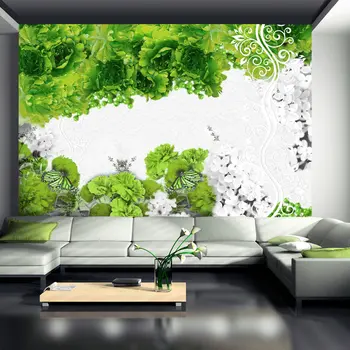 

Wall mural-spring color: green-350x245 cm