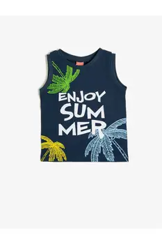 

Koton Printed Bike Collar Undershirt