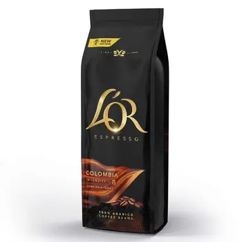 

Colombia L'or Espresso coffee bean roasting lifelike 500 gr.