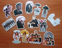 10/30/50 unids/pack el paraguas de la Academia clásico TV mostrar pegatinas de grafiti para Skateboard caja de ordenador portátil coche juguetes de los niños