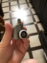 Juego de 4 Uds. De polea de cabinas, Roller para ducha, corredores, ruedas, poleas de 20mm/22mm/23mm/25mm/27mm