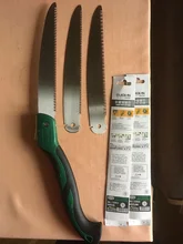 LAOA-Sierra plegable portátil 7T/12T, herramienta de jardinería, poda de 250mm, herramienta de jardinería, herramienta de caza