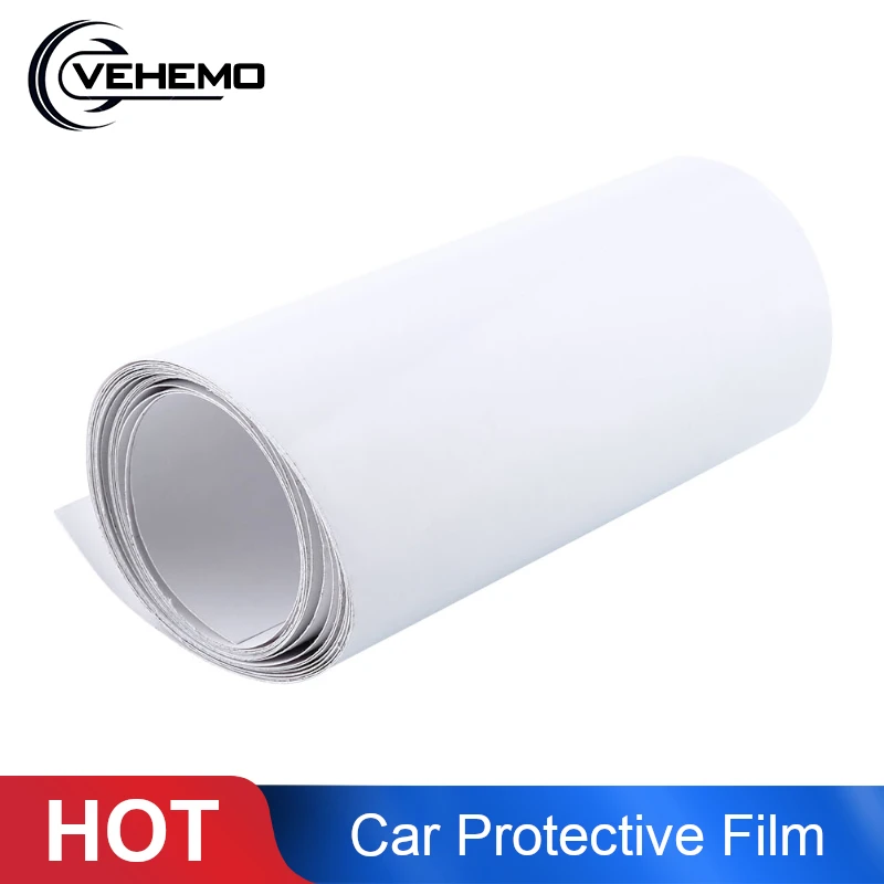 Vehemo 3 м x 15 см прозрачный автомобиль защитная пленка крышка виниловые Обертывания кожи наклейки
